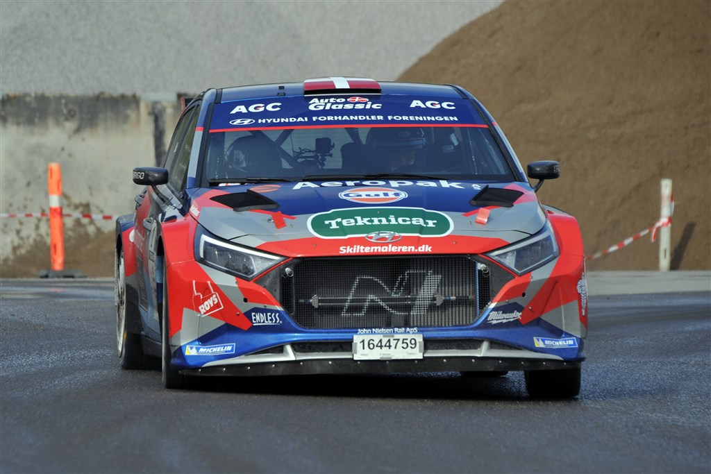 Ib Kragh er på hjemmebane på Juelsmindehalvøen, hvor han sammen med Karsten Isaksen starter i au2parts Rally Jylland i sin Hyundai i20N Rally2.
(Foto: Morten Alstrup)